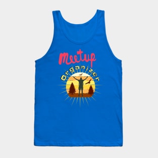 Meetup Group Organizer Medallion Tank Top